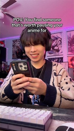If I pause my anime for you... 🤧