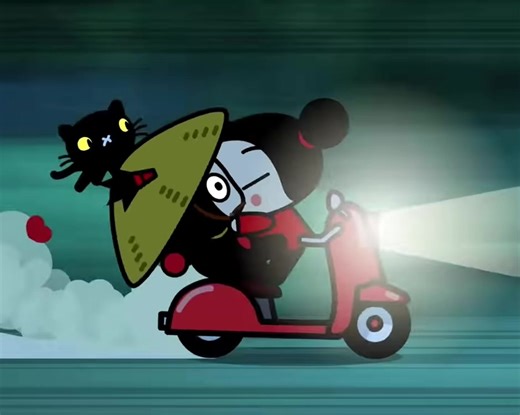 Garu Kisses Pucca: A Heartwarming Moment