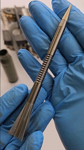 25mm DEPLETED URANIUM Sabot Dart M919 Ammo for M242 BUSHMASTER Chain Gun #military #bullet #unboxing