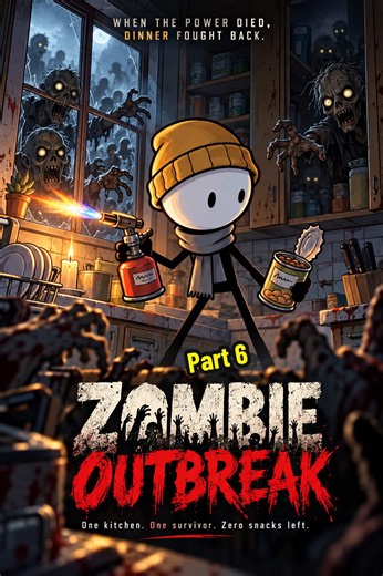 Zombie outbreak 30 days trapped on a 30th floor - part 6 #zombie #survival #apocalypse #storytime #fyp