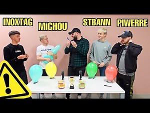 TEAM CROUTON vs TEAM ALBERT qui va l'emporter ? (ft. Michou Inoxtag Piwerre Stbann)