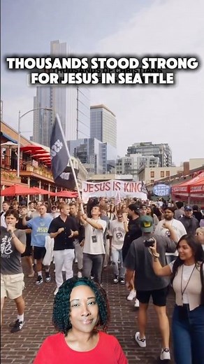 Thousands Marched for Jesus in Seattle #jesus #revival