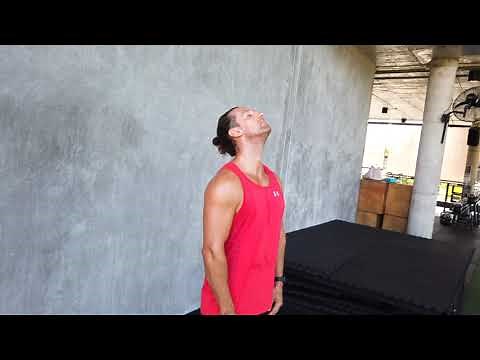 Head Tilts (Up and Down) | Neck Mobility | Dynamic Warm Up Drills