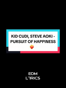 Steve Aoki & Kid Cudi - Pursuit of Happiness