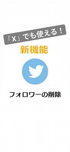 Twitter 新機能「フォロワー削除」の使い方とブロックとの違い