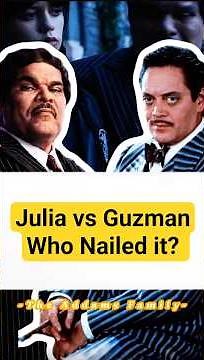 Raul Julia vs Luis Guzman | Best Gomez Addams Debate 👀