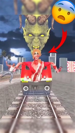 Big Train Monstar 😱 IN INDIAN BIKE DRIVING 3D | #shorts