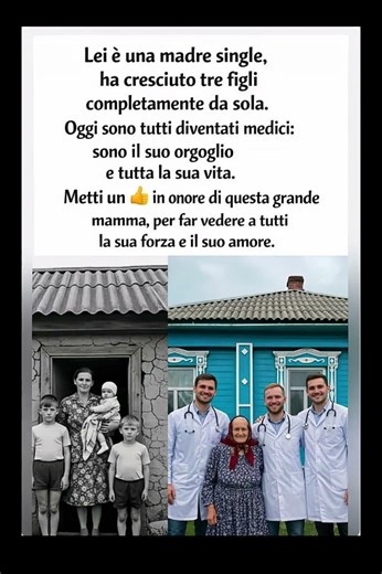 “Una madre forte contro il destino”