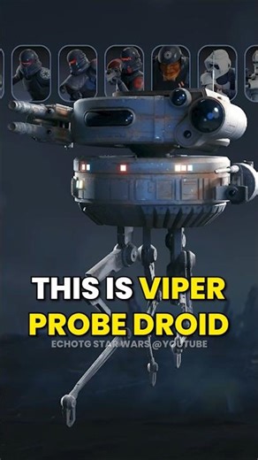 This is Viper Probe Droid #starwars