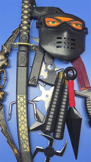 Ninja Weapons #asmr #ninja #shuriken