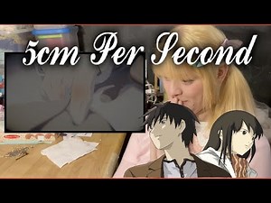 Anime React | Watching 5CPS (Centimeters Per Second) For The First Time!