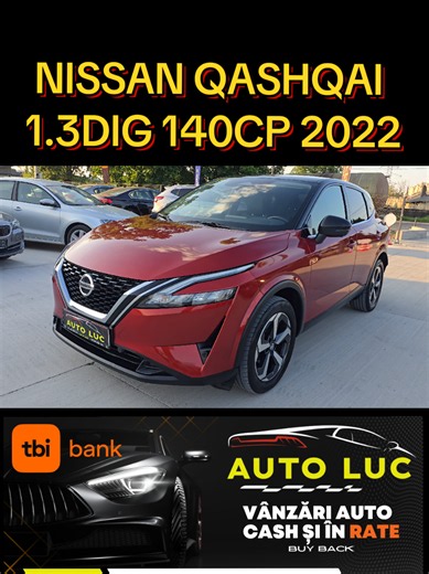 Nissan QashQai 1.3 DIG 140 CP 2022 – Auto Luc.ro Vanzare