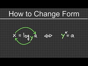 How To Convert Between Logarithmic Form And Exponential (Full Guide) | The Westcoast Math Tutor