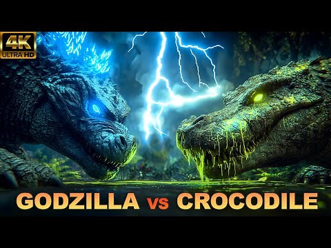 Godzilla vs Giant Crocodile — A Twist So Big It Changes the Whole Battle