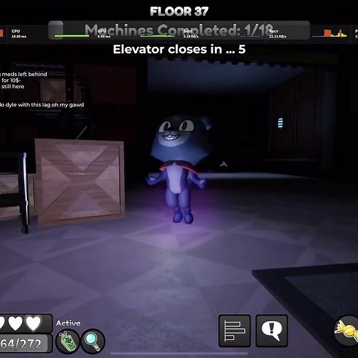 EVERYBODY DO THE FLOP!!! #dandysworld #roblox #halloween