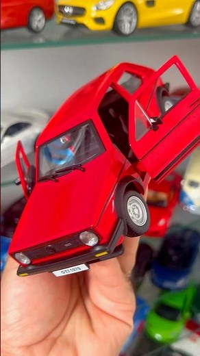 Volkswagen Golf Mk1 GTI 1979 Red | Diecast 1:24 Car