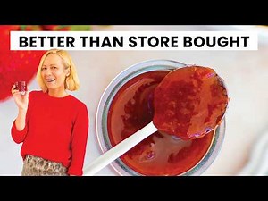 Organic Strawberry Jam Recipe | Easy Homemade Strawberry Jam