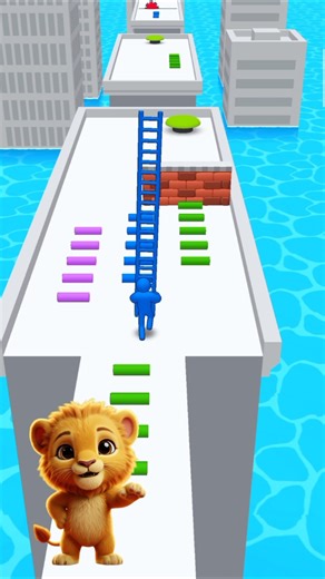 Ladder Master Run 💯: Android Crazy Gaming Series! #shorts #gaming #gameplay #foryou #funny