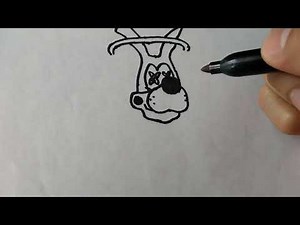 Cómo DIBUJAR a 💪BRUTE BORIS😮 de BENDY And the ink machine/how to DRAW BRUTE BORIS from bendy And t