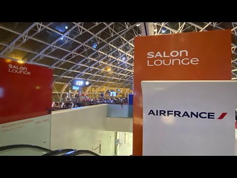 Air France Lounge Review | Paris CDG Airport | Terminal 2F