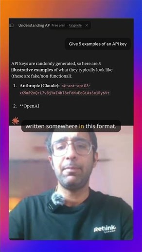 What is an API key? #ai #aipm #claude #claudecode