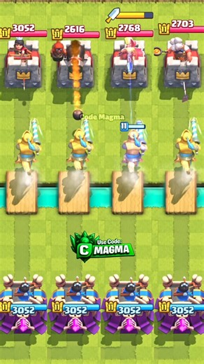 Mohit Kokate - Magma Bs on Instagram: "✅Use Code: MAGMA #clashroyale #clashroyalememes"