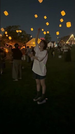 【東京ドイツ村】夏の夜空にスカイランタンを #東京ドイツ村 #ドイツ村 #ランタン #イルミネーション #Lantern Festival #JAPAN_CHIBA