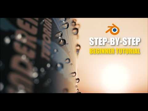 Make EASY Water Droplets in Blender With Geometry Nodes