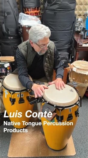 Cuban rhythms & American pop music by Luis Conte | Native Tongue Percussion #percussionlife