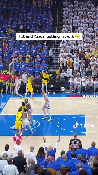T.J. and Pascal Shine During NBA Playoffs Highlights