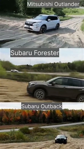 AWD Sand Test: Outlander vs Forester vs Outback