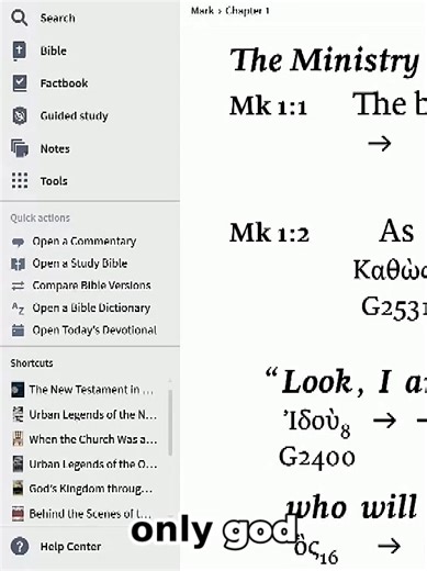The Theology of New Creation Through the Gospel Alone Description A clear and passionate definition of the core Christian message (the Gospel) as the death, burial, and resurrection, and how it relates to the concept of a 'new creation'. It is both insightful and actionable for faith.#mjbiblestudy #christianity #christiantiktok #christian #GospelOfMark