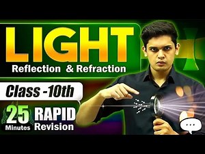 Chapter- LIGHT Class-10 | SCIENCE NCERT | Rapid Revision | Prashant Kirad