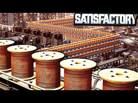 I Built 12,396 km of Belts for ONE item in Satisfactory