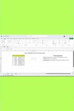 AVERAGEIF in Excel #excel #exceltips #excelformula #exceltutorial #microsoftexcel #microsoft