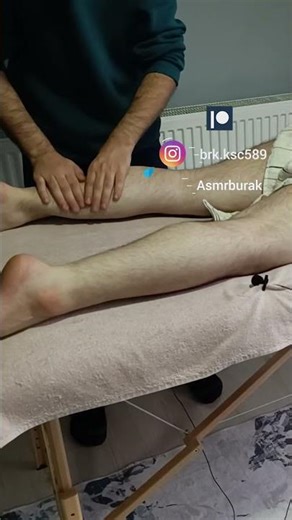 THE MOST RELAXING TECHNIQUES FOR THE BACK OF THE LEGS #satisfying #relaxing #asmr #shorts