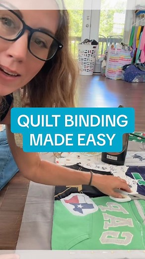 Lala Sewz 🪡 | The unconventional way to bind a quilt 🪡🧵 #memoryquilt #babyclothesquilt #quiltersofinstagram #justdoit | Instagram