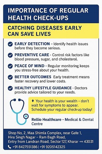 🩺 Importance of Regular Health Check ups