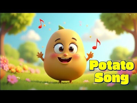 Potato Song 🥔🎵 | Funny Dancing Potato | Nursery Rhyme & Kids Song | Bumpkin Pumpkin