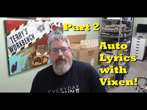 Part 2 Using the AutoLyrics site with Vixen
