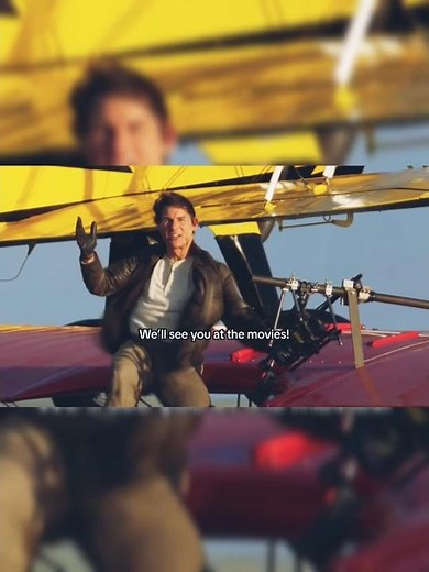Mission impossible the final reckoning | Plane scenes | Tom Cruise