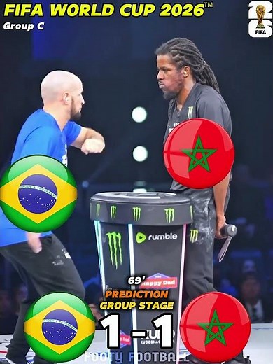 Brazil vs Morocco World Cup Prediction 🔥🥶 #worldcup #football
