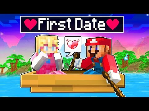 Mario And Peach ROMANTIC KISS?! | Minecraft Super Mario | [199]