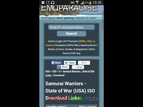 Comment telecharger des jeux sur ppsspp sans ordinateur