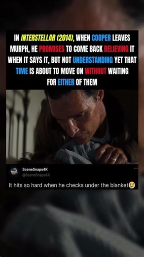 Cooper Leaves Murph | Interstellar (2014)