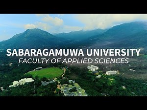 Faculty of Applied Sciences - Unravelling nature and humanity since 1993 - Sabaragamuwa University