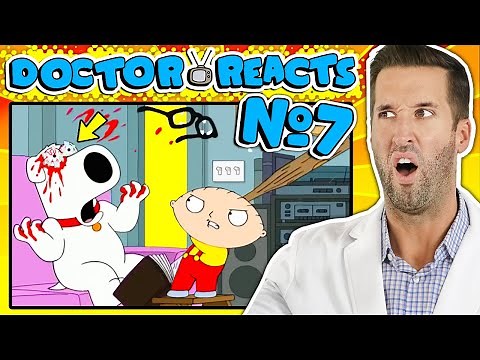 ER Doctor REACTS to Funniest Family Guy Medical Scenes #7