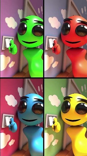 Geometry dash (light switch TRICK) all parts