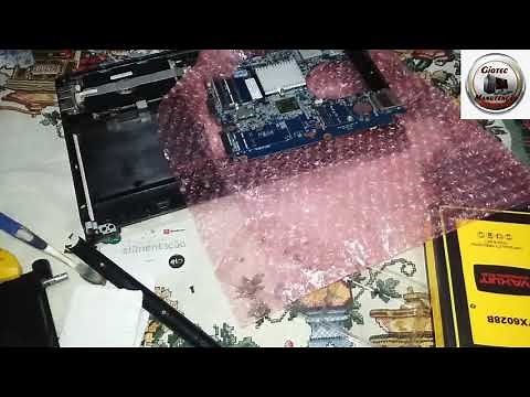 Troca da Placa Mãe Notebook Itautec A7520.