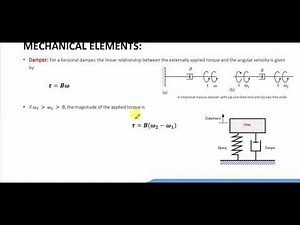 Mechanical system in system modeling
